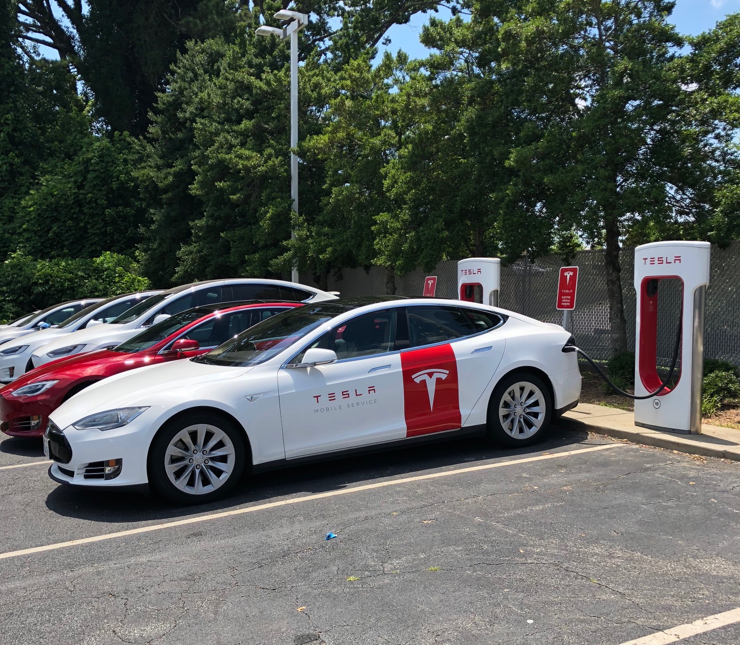 Covering Tesla  s  Mobile  Service A New Experiment 1redDrop